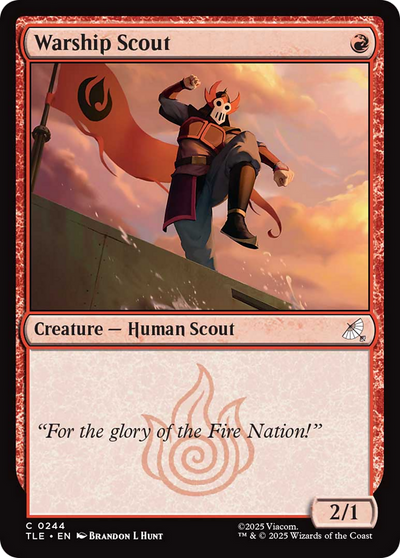 Warship scout [Avatar: The Last Airbender: Eternal-Legal]