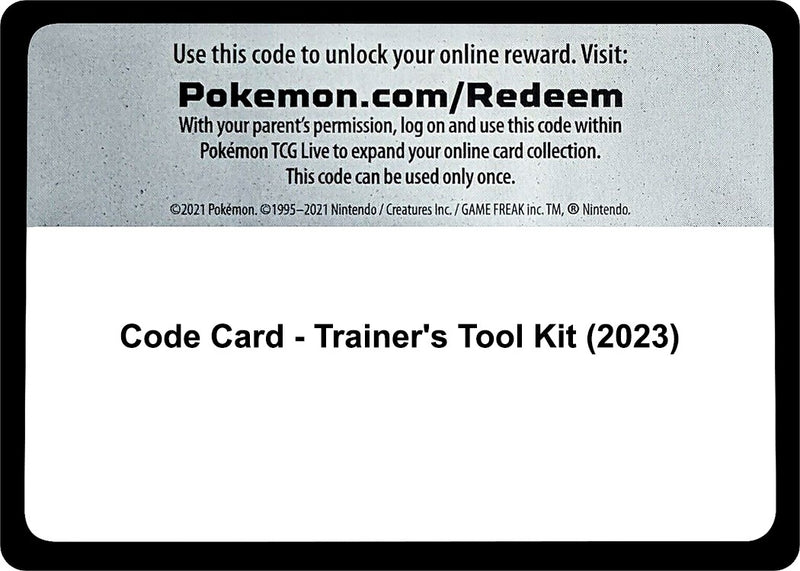 Image for Code Card - Trainer's Tool Kit (2023) - Pokemon