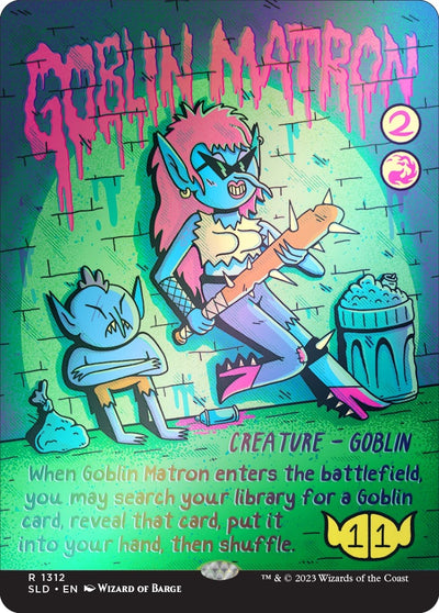 Goblin Matron (Rainbow Foil) [Secret Lair Drop Series]