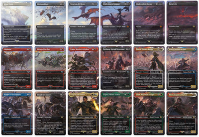 Battle of the Pelennor Fields Scene [Set of 18] (Universes Beyond: The Lord of the Rings: Tales of Middle-earth) (420-437) (LTR)
