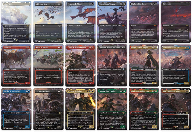 Image for Battle of the Pelennor Fields Scene [Set of 18] (Universes Beyond: The Lord of the Rings: Tales of Middle-earth) (420-437) (LTR) - Magic: The Gathering