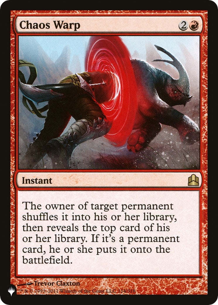 Chaos Warp (CMD) [The List]