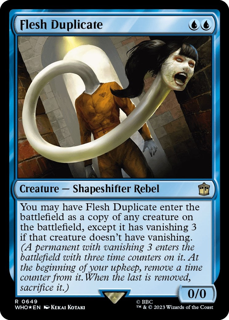 Flesh Duplicate (Surge Foil) [Doctor Who]