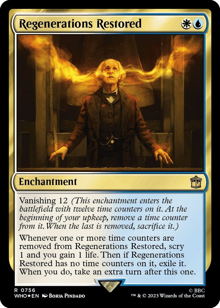 Regenerations Restored (Surge Foil) [Doctor Who]