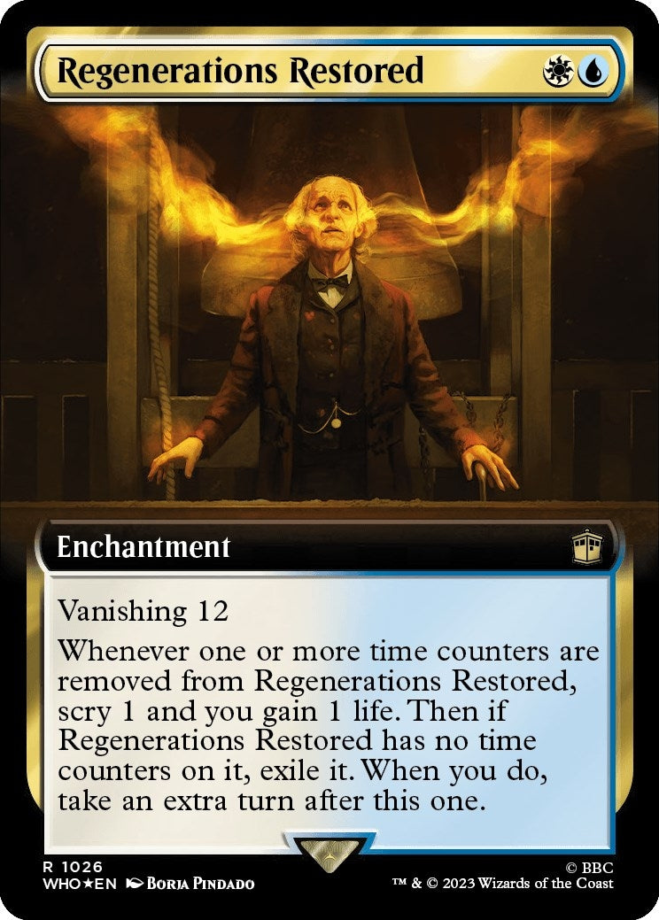 Regenerations Restored (Extended Art) (Surge Foil) [Doctor Who]
