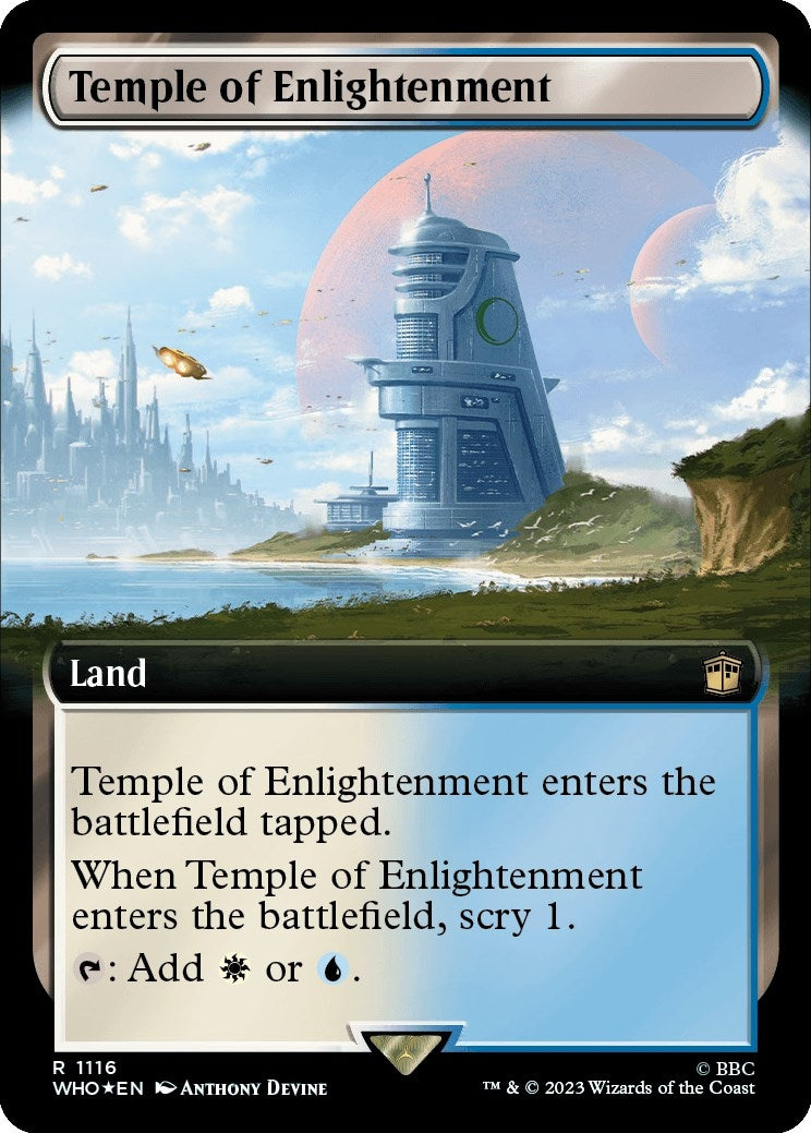 Temple of Enlightenment (Extended Art) (Surge Foil) [Doctor Who]