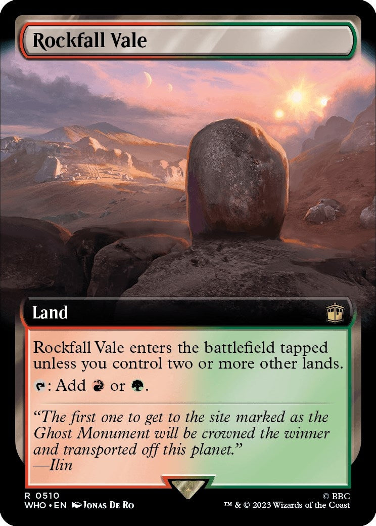 Rockfall Vale (Extended Art) [Doctor Who]
