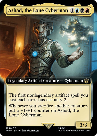 Ashad, the Lone Cyberman (Extended Art) [Doctor Who]