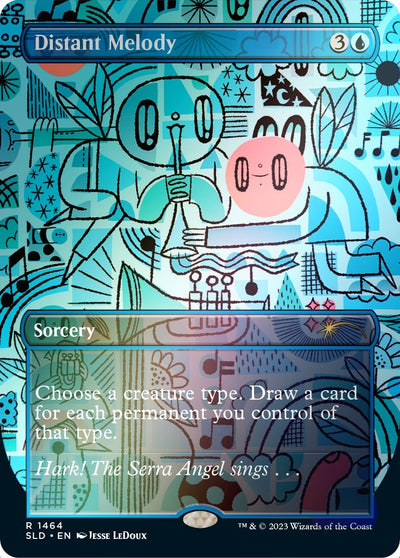 Distant Melody (Rainbow Foil) [Secret Lair Drop Series]