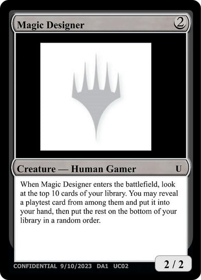Magic Designer (Un-Known Event Playtest Cards) (UNK)