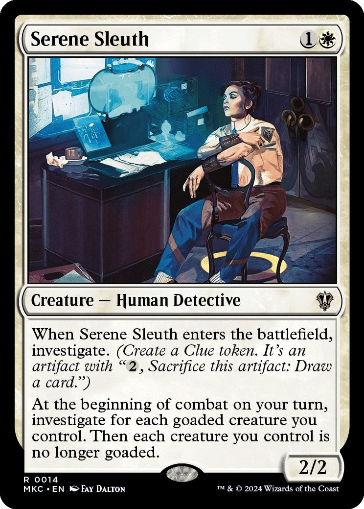 Serene Sleuth [Murders at Karlov Manor Commander]