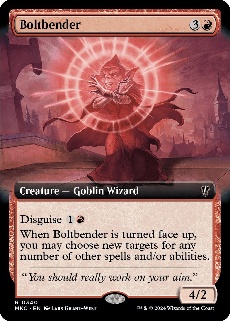 Boltbender (Extended Art) [Murders at Karlov Manor Commander]