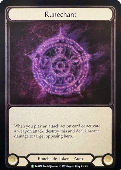 Runechant [FAB152] (Promo)  Cold Foil