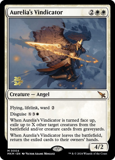 Aurelia's Vindicator [Murders at Karlov Manor Prerelease Promos]