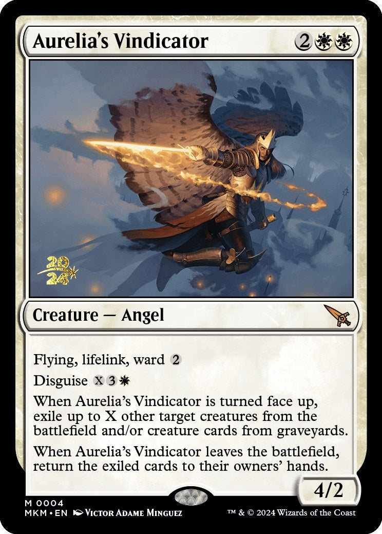 Aurelia's Vindicator [Murders at Karlov Manor Prerelease Promos]