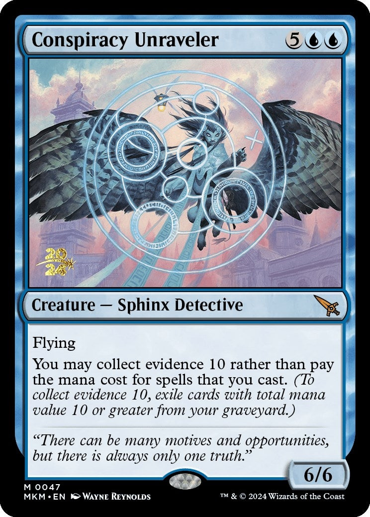 Conspiracy Unraveler [Murders at Karlov Manor Prerelease Promos]