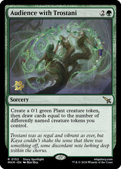 Audience with Trostani [Murders at Karlov Manor Prerelease Promos]