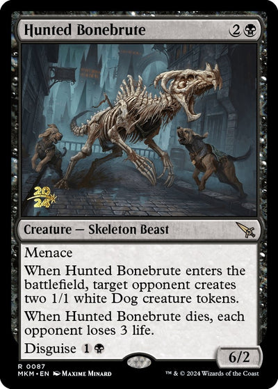 Hunted Bonebrute [Murders at Karlov Manor Prerelease Promos]