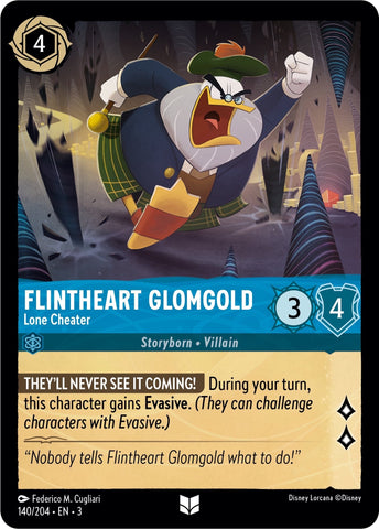 Flintheart Glomgold - Lone Cheater (140/204) [Into the Inklands]