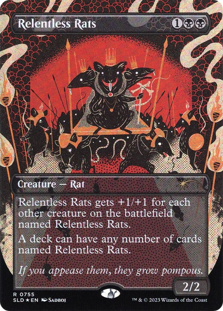 Relentless Rats (755) [Secret Lair Drop Series]
