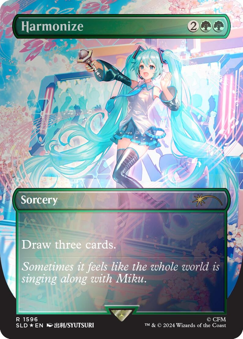 Image for Harmonize (1596) (Rainbow Foil) (Secret Lair Drop Series) (1596) (SLD) - Magic: The Gathering