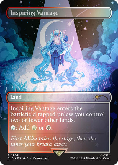Inspiring Vantage (1605) (Rainbow Foil) (Secret Lair Drop Series) (1605) (SLD)