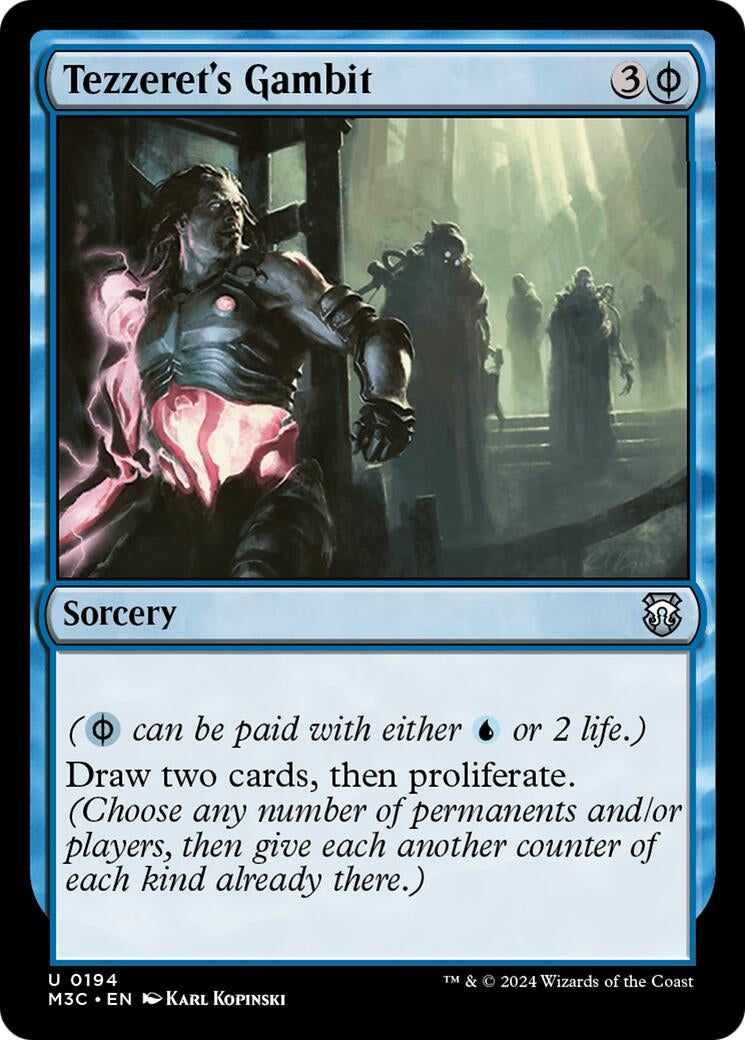 Tezzeret's Gambit [Modern Horizons 3 Commander]