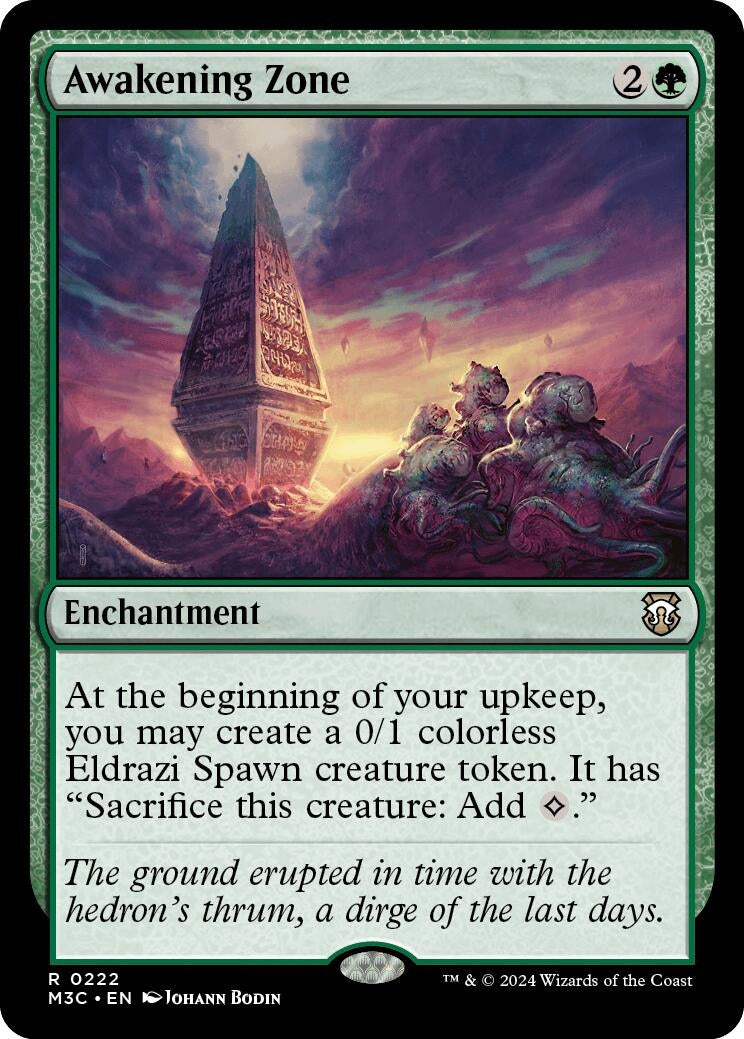 Awakening Zone (Ripple Foil) [Modern Horizons 3 Commander]