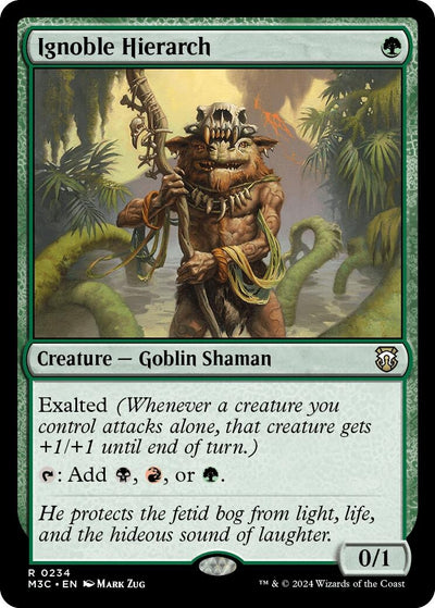 Ignoble Hierarch [Modern Horizons 3 Commander]