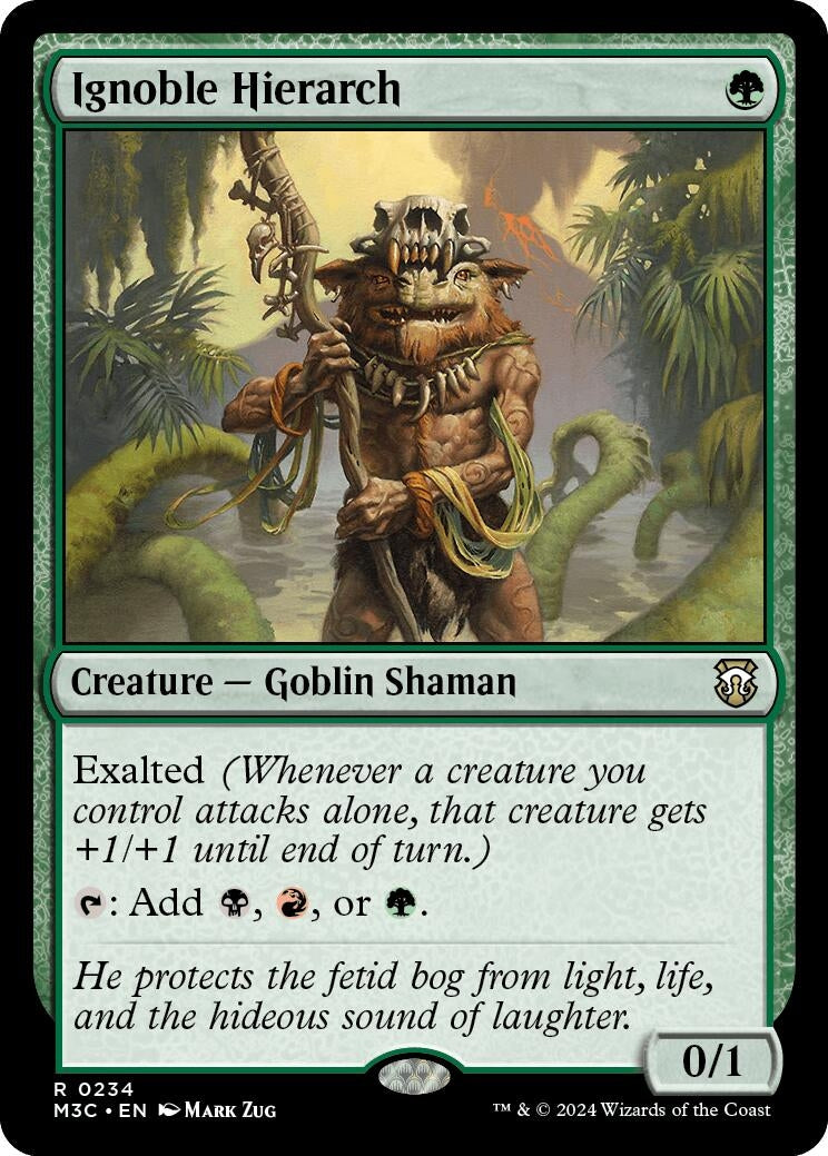 Ignoble Hierarch [Modern Horizons 3 Commander]