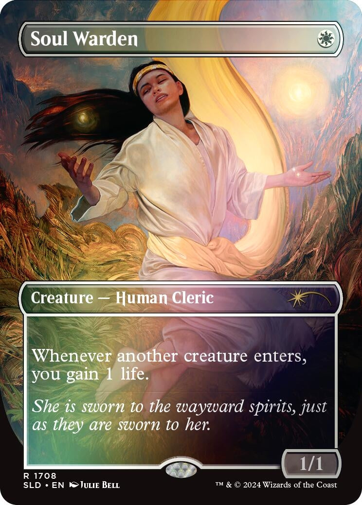 Soul Warden (Rainbow Foil) [Secret Lair Drop Series]