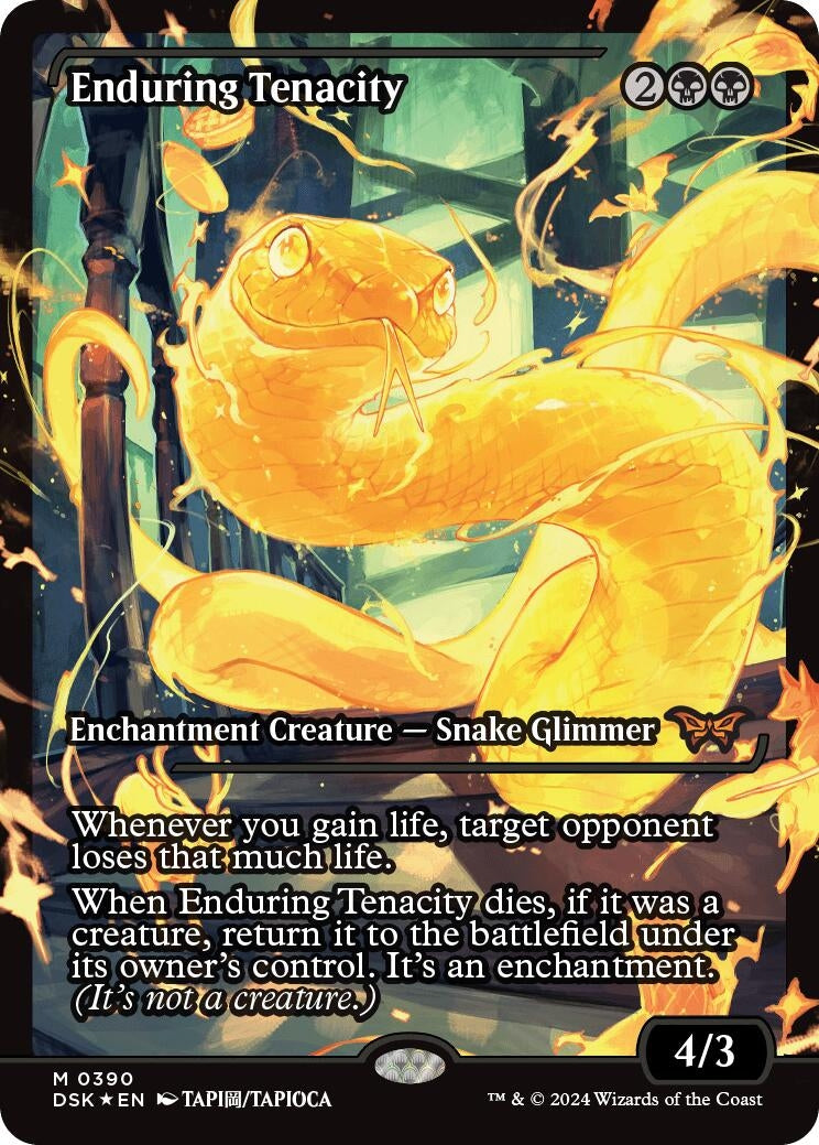 Image for Enduring Tenacity (Showcase) (Duskmourn: House of Horror) (390) (DSK) - Magic: The Gathering