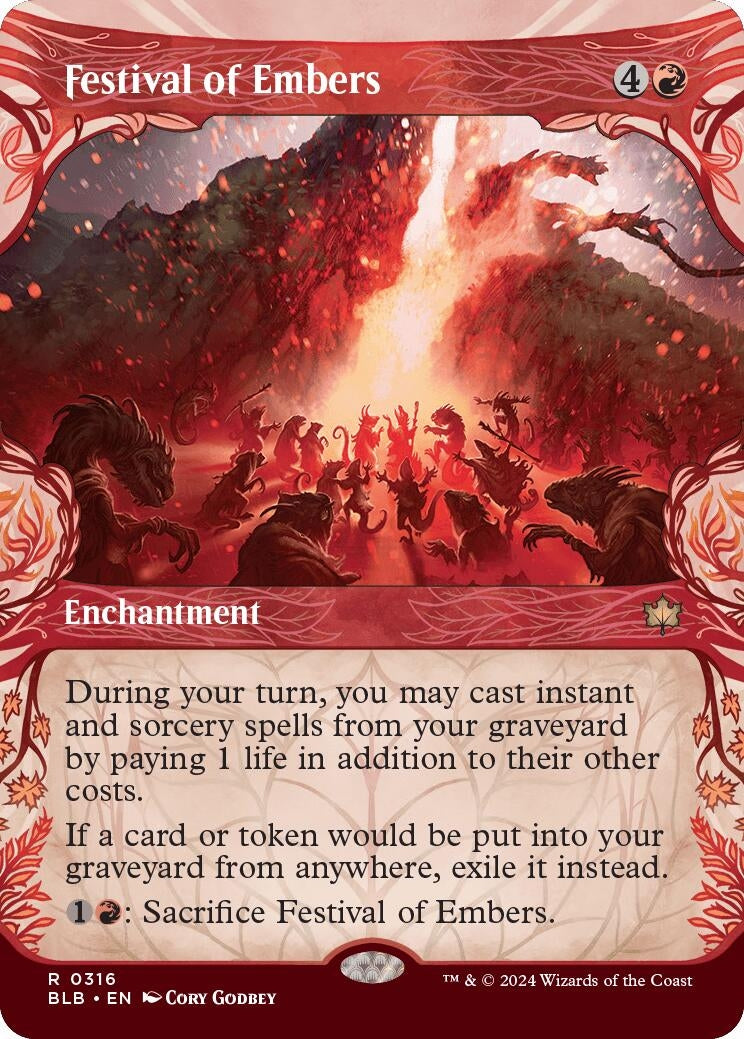 Festival of Embers (Showcase) [Bloomburrow]