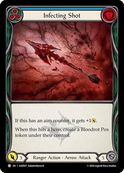 Infecting Shot (Blue) [AAZ027] (Armory Deck: Azalea)
