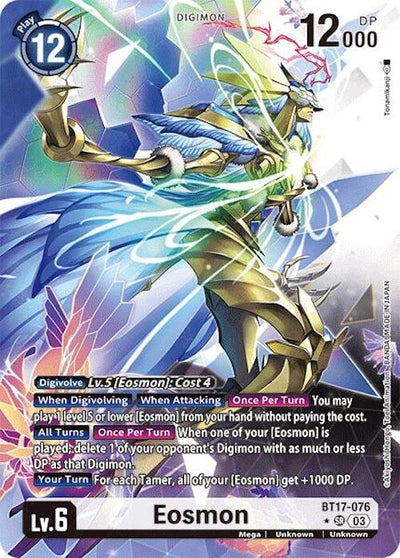 Eosmon [BT17-076] - BT17-076 (Alternate Art) [Secret Crisis]
