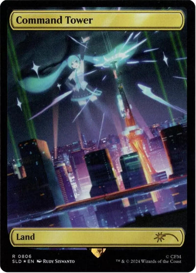 Command Tower (0806 - Japanese Rainbow Foil) [Secret Lair Drop Series]