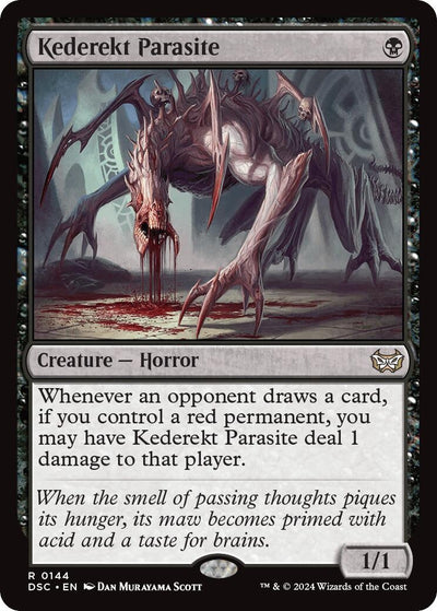 Kederekt Parasite [Duskmourn: House of Horror Commander]