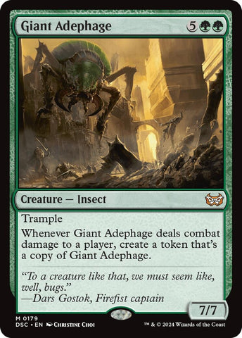 Giant Adephage [Duskmourn: House of Horror Commander]