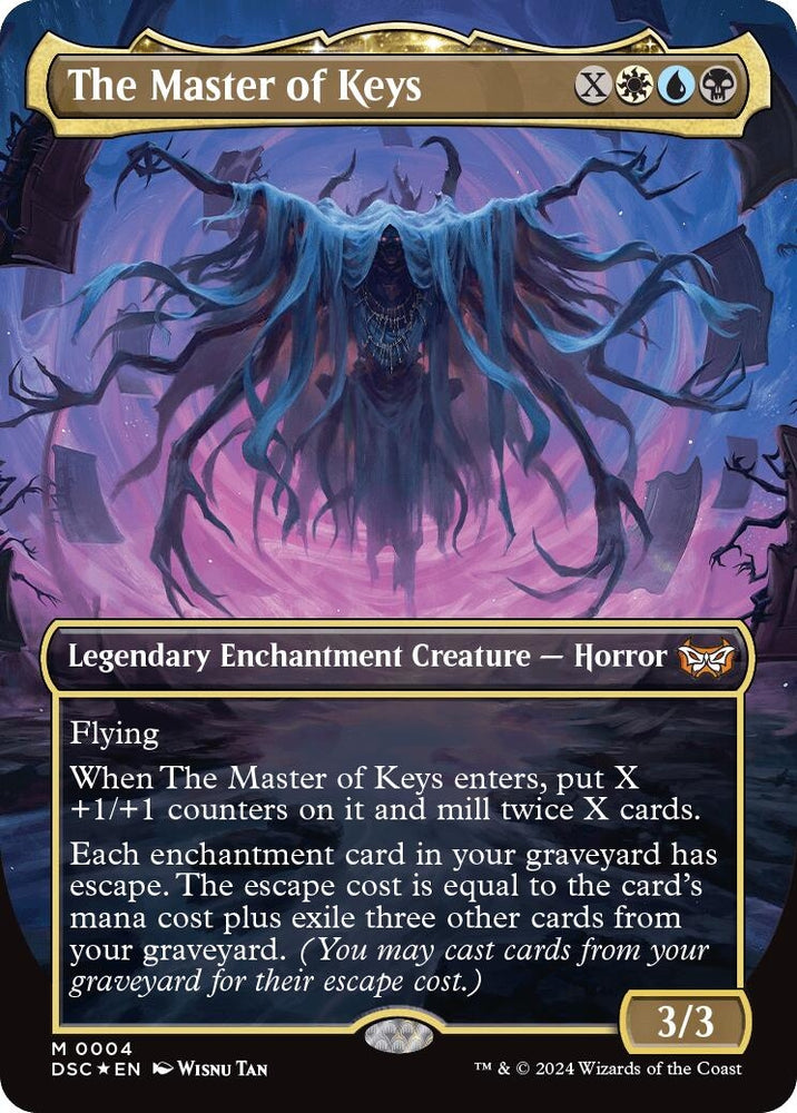 The Master of Keys (Borderless) [Duskmourn: House of Horror Commander]