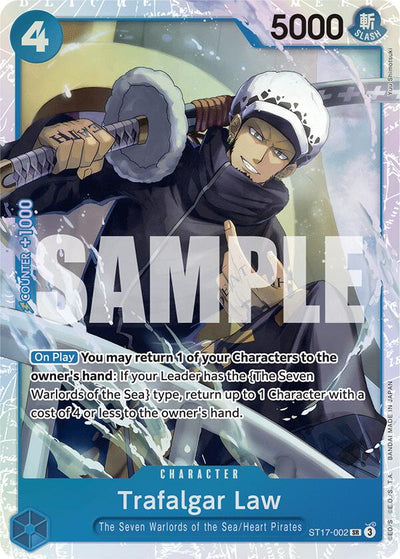 Trafalgar Law [Starter Deck: Blue Donquixote Doflamingo]