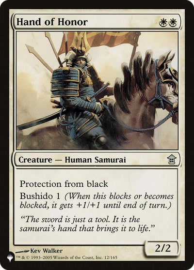 Hand of Honor [The List]