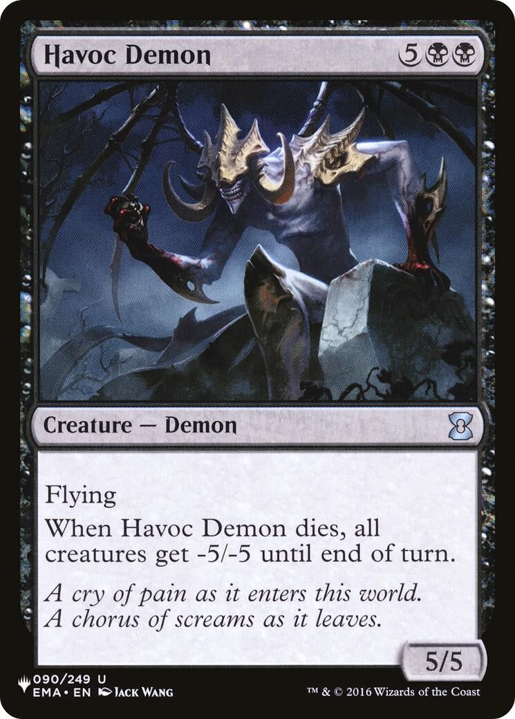 Havoc Demon [The List]