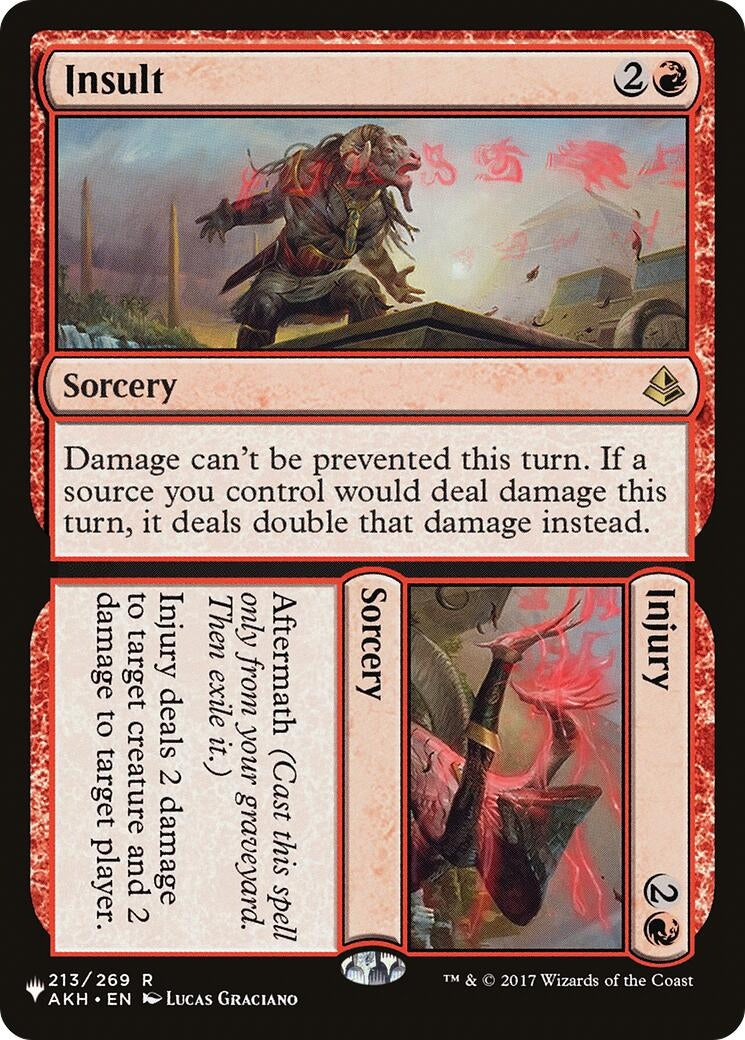 Insult // Injury [The List]