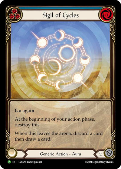 Sigil of Cycles (Extended Art) [LGS329] (Promo)  Rainbow Foil