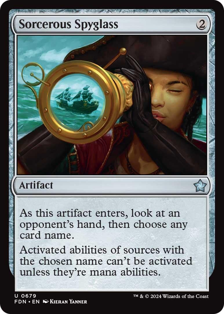 Sorcerous Spyglass [Foundations]