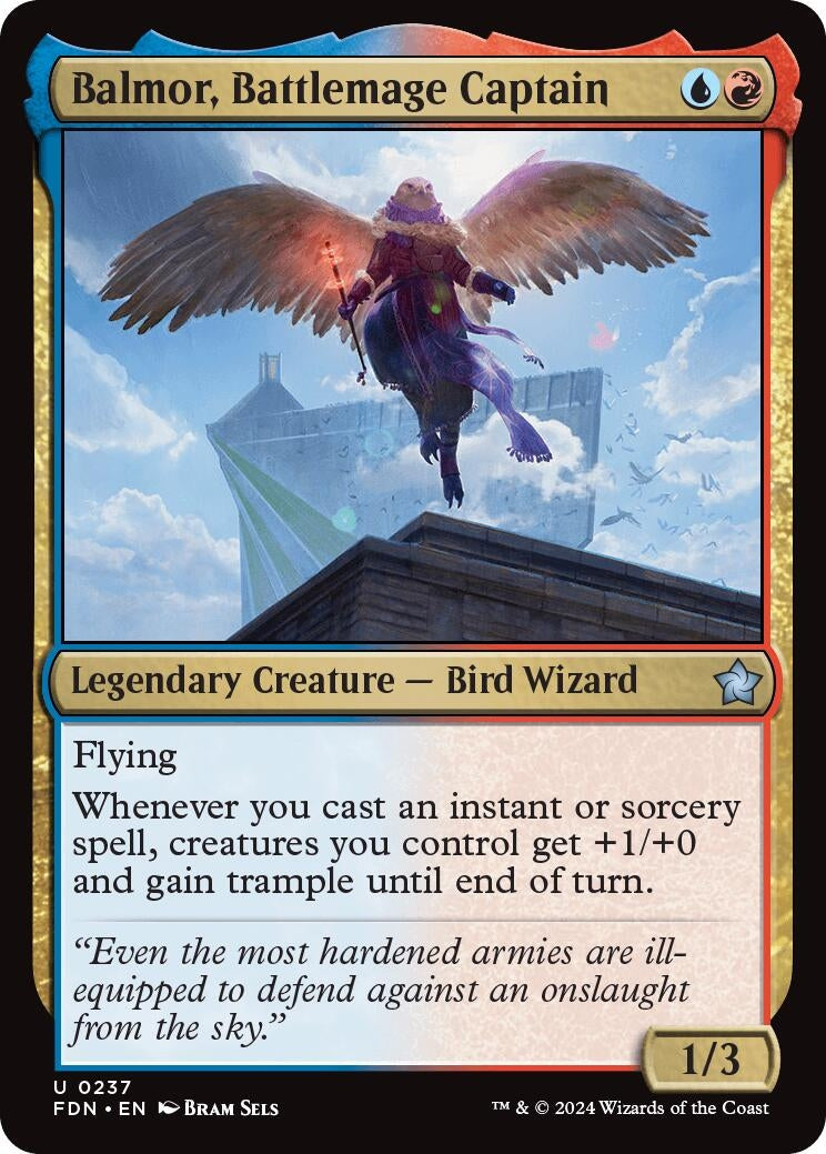 Balmor, Battlemage Captain [Foundations]