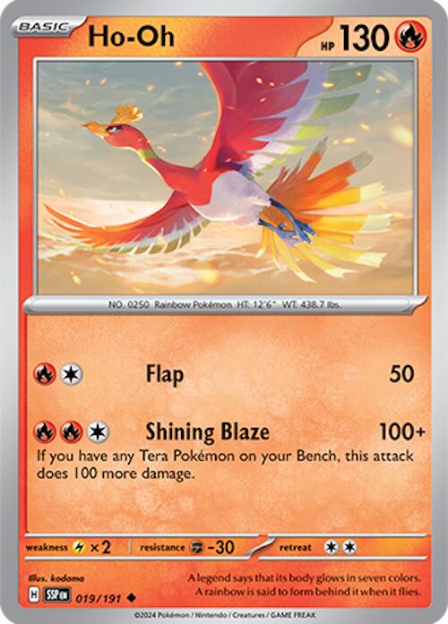 Ho-Oh (019/191) [Scarlet & Violet: Surging Sparks]