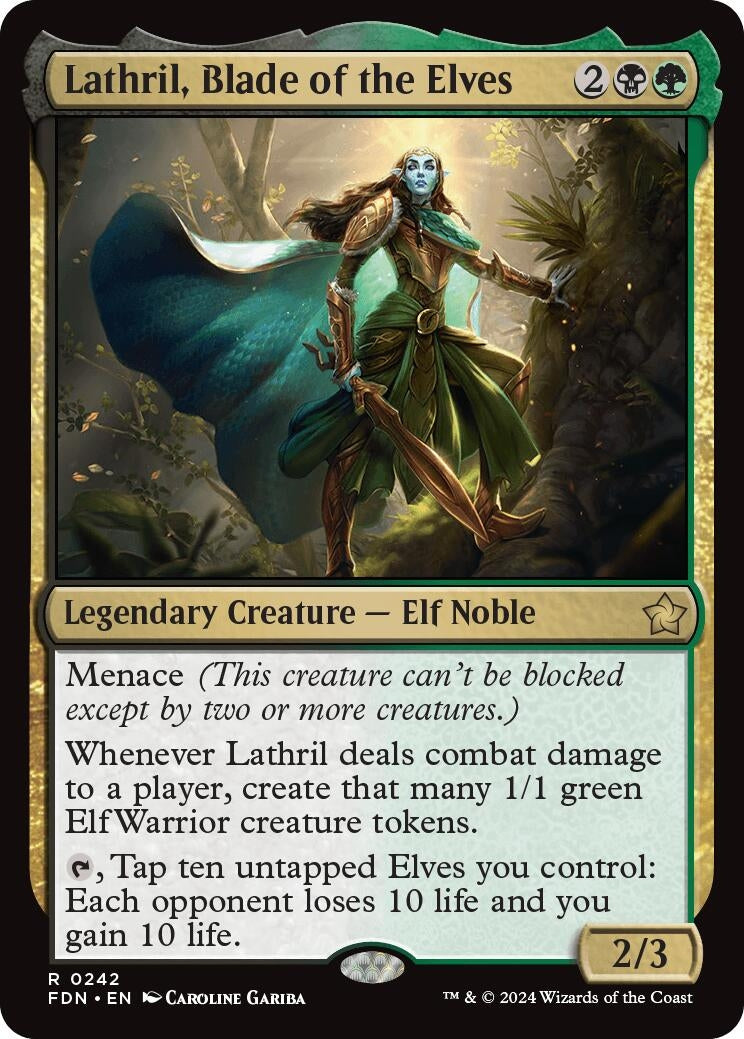 Lathril, Blade of the Elves [Foundations]