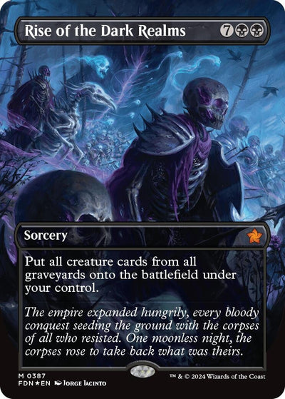 Rise of the Dark Realms (Borderless) (Mana Foil) [Foundations]