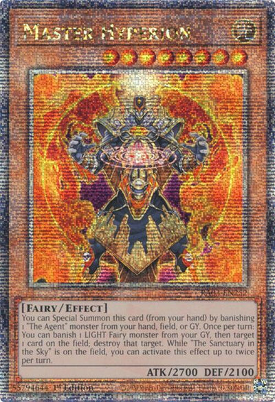 Master Hyperion (Quarter Century Secret Rare) [RA03-EN252] Quarter Century Secret Rare